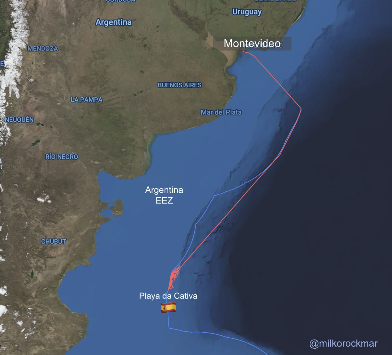 阿根廷海域长期遭非法捕捞”袭击”国际船只问题屡禁不止(图5)