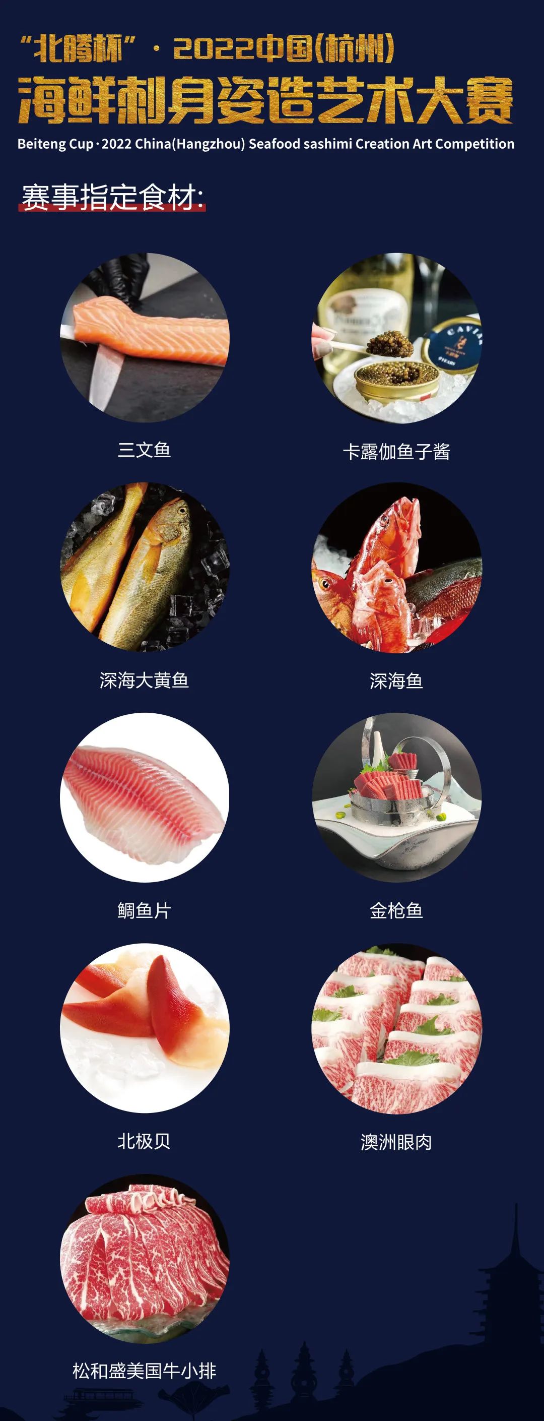 “北腾杯”2022中国（杭州）海鲜刺身姿造艺术大赛预告震撼来袭！(图14)